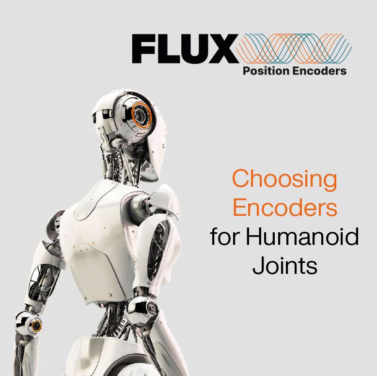 Robot encoder used in humanoid joint for precision motion control
