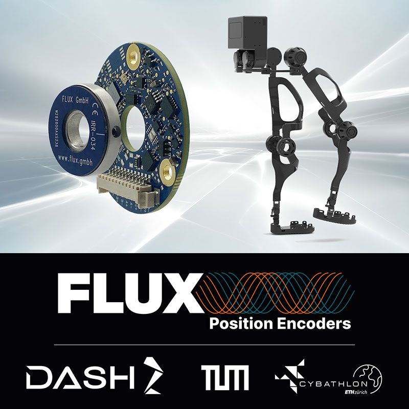 FLUX GmbH sponsert DASH-Exoskelett-Team der Technischen Universität München
