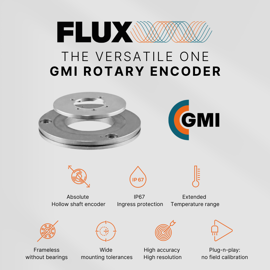 FLUX GMI | La rivoluzione degli encoder di posizione